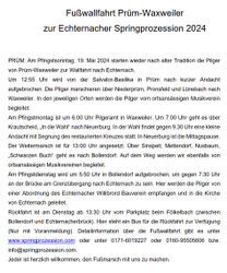 19.05.2024 Bericht Kurz Springprozession 2024