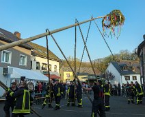 2019 Maibaum aufstellen ©Fritz Knob