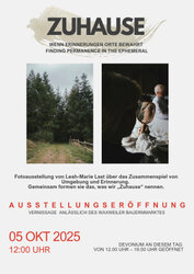05.10.2025 Zuhause Fotoausstellung von Leah-Marie Last
